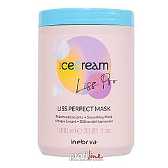 Розгладжуюча маска для жорсткого та неслухняного волосся Inebrya Ice Cream Liss-Pro Liss Perfect Mask, 1000 мл