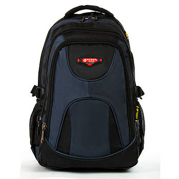 Рюкзак Міський нейлон Power In Eavas 920 black-blue.Купити рюкзак міським гуртом і в роздріб в Україні