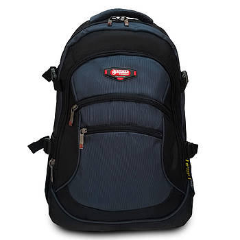 Рюкзак Міський нейлон Power In Eavas 9617 black-blue.Купити рюкзак міським гуртом і в роздріб в Україні