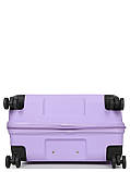 Валіза мала S поліпропілен лаванда 54x38x22см/40л/2.6кг/Worldline 288, фото 7