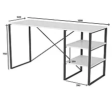 Стіл письмовий Ascet 50*140 см білий ТМ ARTinHEAD, фото 5