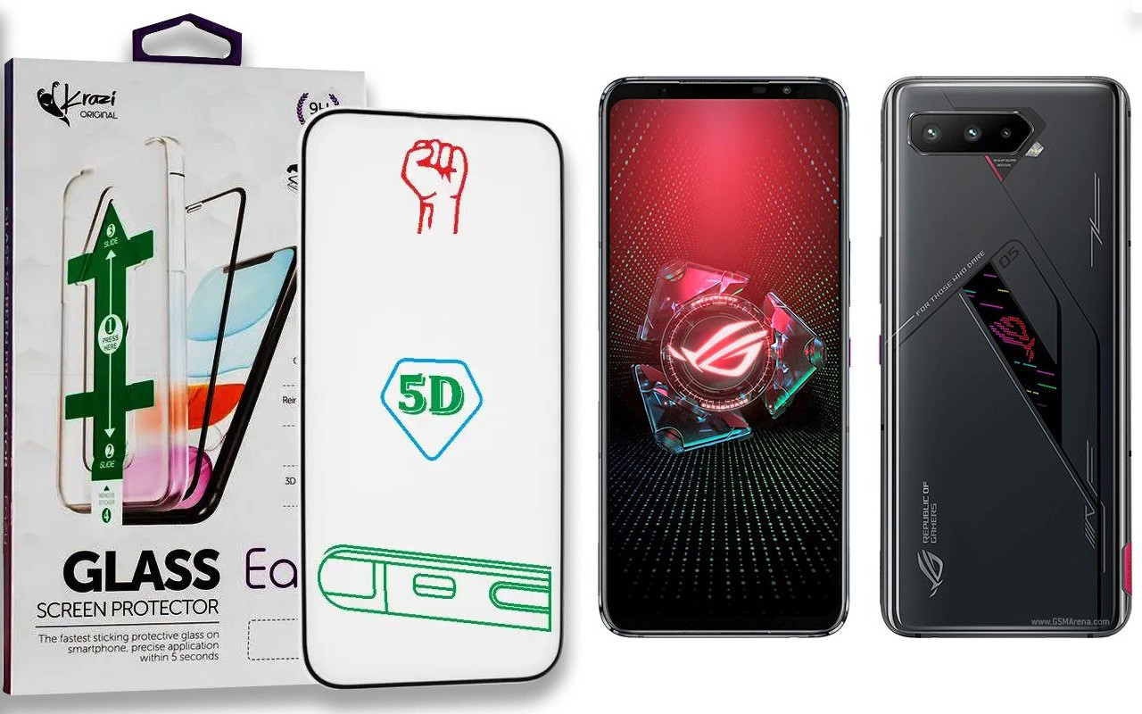 Захисне скло Krazi Eazy для ASUS ROG Phone 5, 5 Pro, фото 1