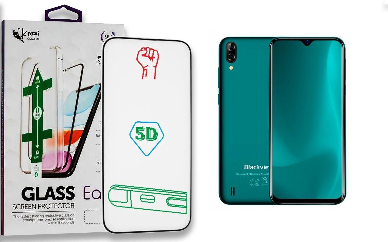 Захисне скло Krazi Eazy для Blackview A60, A60 Pro, фото 1