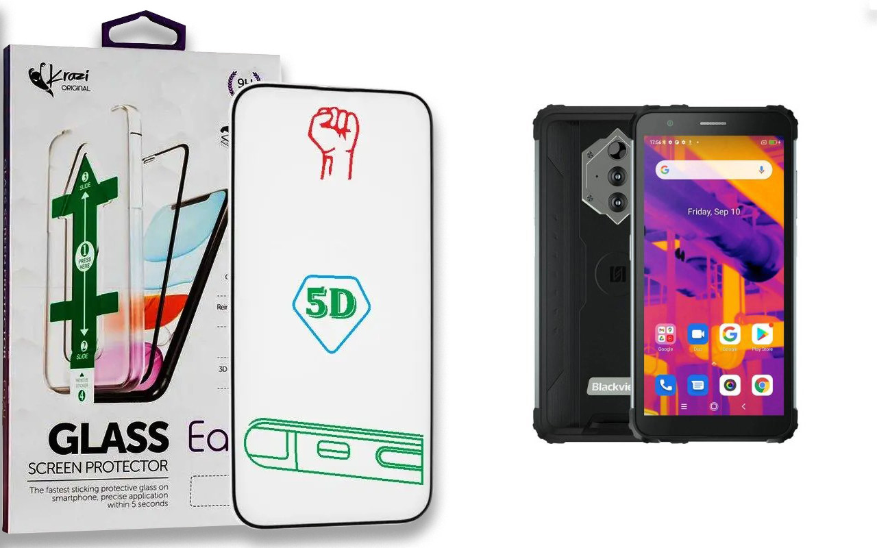 Захисне скло Krazi Eazy для Blackview BV6600, BV6600 Pro, BV6600E, фото 1