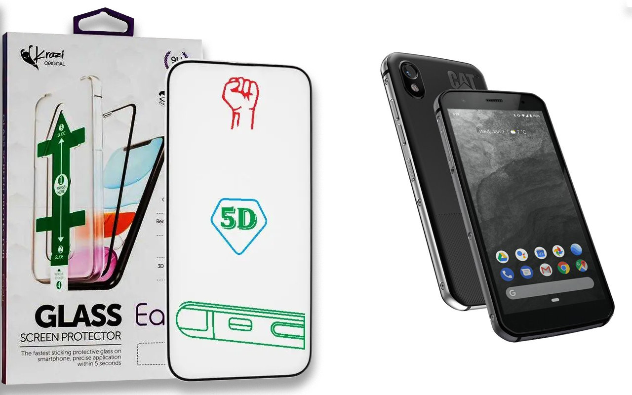 Захисне скло Krazi Eazy для CAT S52, фото 1