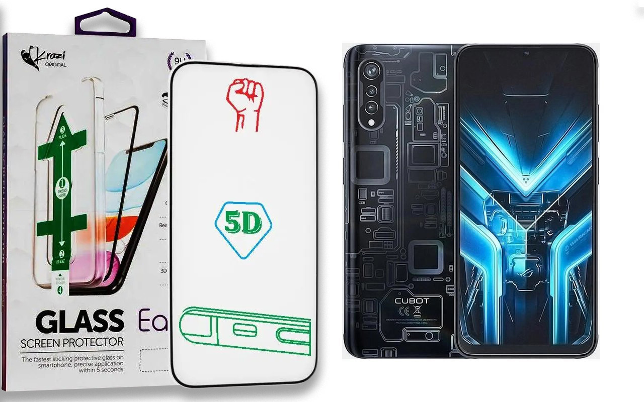 Захисне скло Krazi Eazy для Cubot X70, фото 1