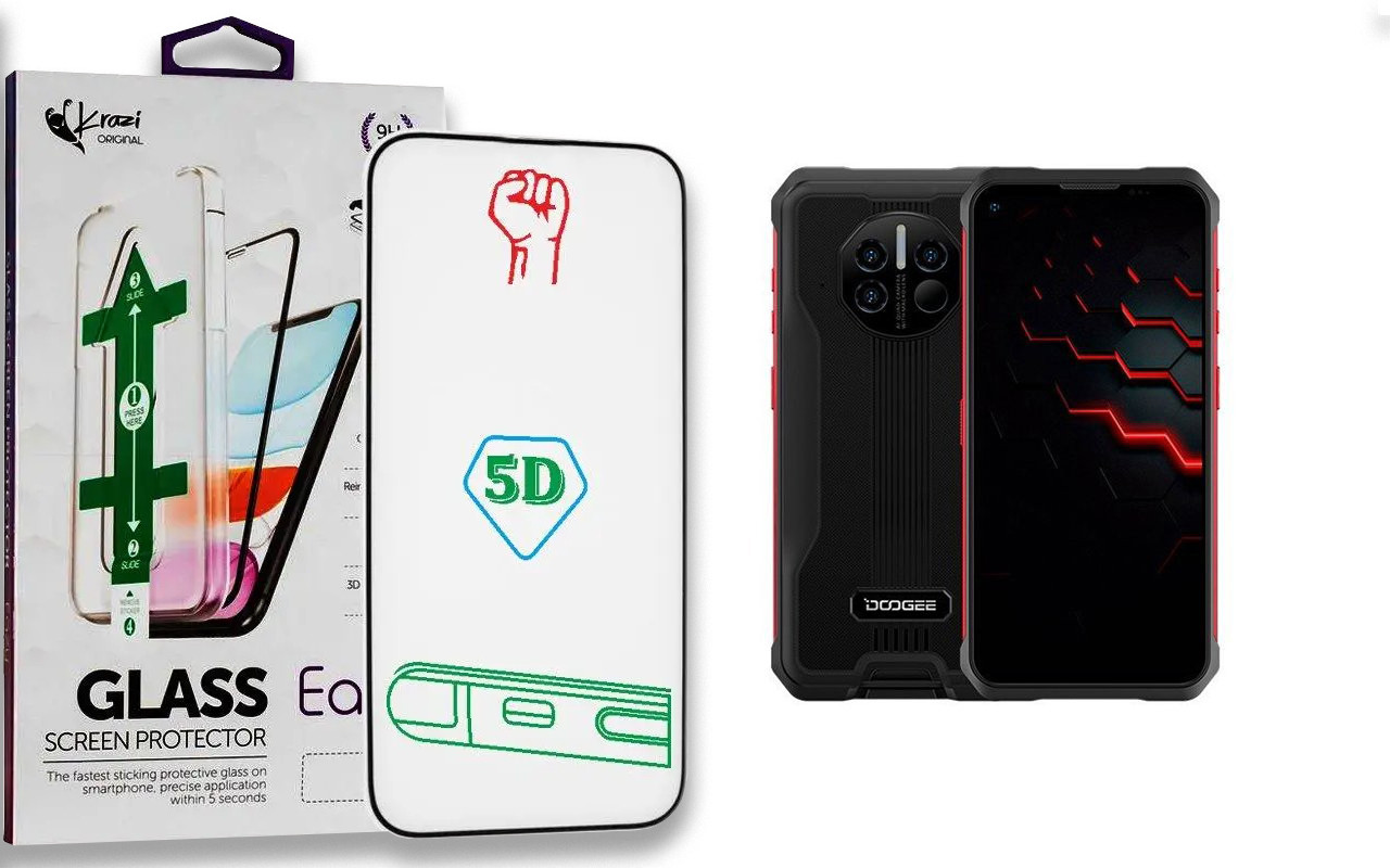 Захисне скло Krazi Eazy для Doogee V10, фото 1