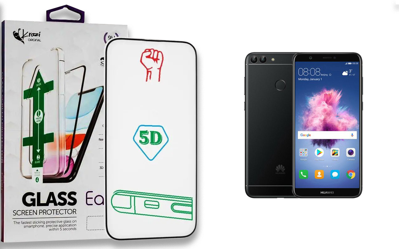 Захисне скло Krazi Eazy для Huawei p smart 2017, 2018, 2019,2021, фото 1