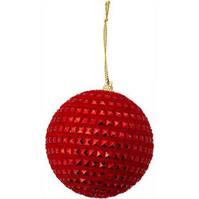 Набір ялинкових іграшок куля 8 см, 3 шт., арт. 92719-PN (96) ПІОНЕR