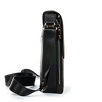Сумка Чоловіча Планшет шкіра BRETTON 1709-3 black.Музькі сумки-планшети гуртом і в роздріб в Україні., фото 5