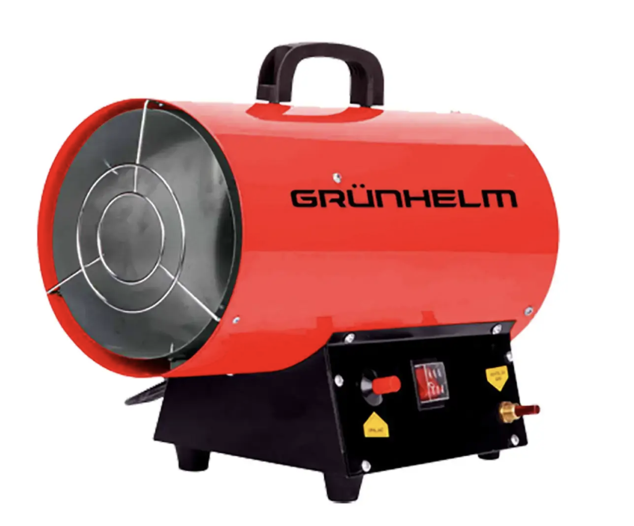 Потужний газовий обігрівач Grunhelm GGH-30 : 30 кВт, 650 м3/ч, 300 м², пропан-бутан
