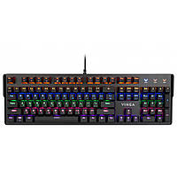 Клавіатура Vinga KBGM160 LED Outemu Blue USB Black u