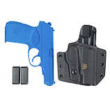 Кобура зовнішньопоясна Ata-Gear Hit Factor Ver.1 для зброї ПМ/ПМР/ПМ-Т. Чорний, правша., фото 3