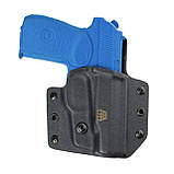 Кобура зовнішньопоясна Ata-Gear Hit Factor Ver.1 для зброї ПМ/ПМР/ПМ-Т. Чорний, правша., фото 4