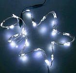 Гірлянда пучок роса "кінський хвіст" 500 Led 2.5 м від СЕТІ холодне біле світло, світлодіодна гірлянда на ялинку, фото 2