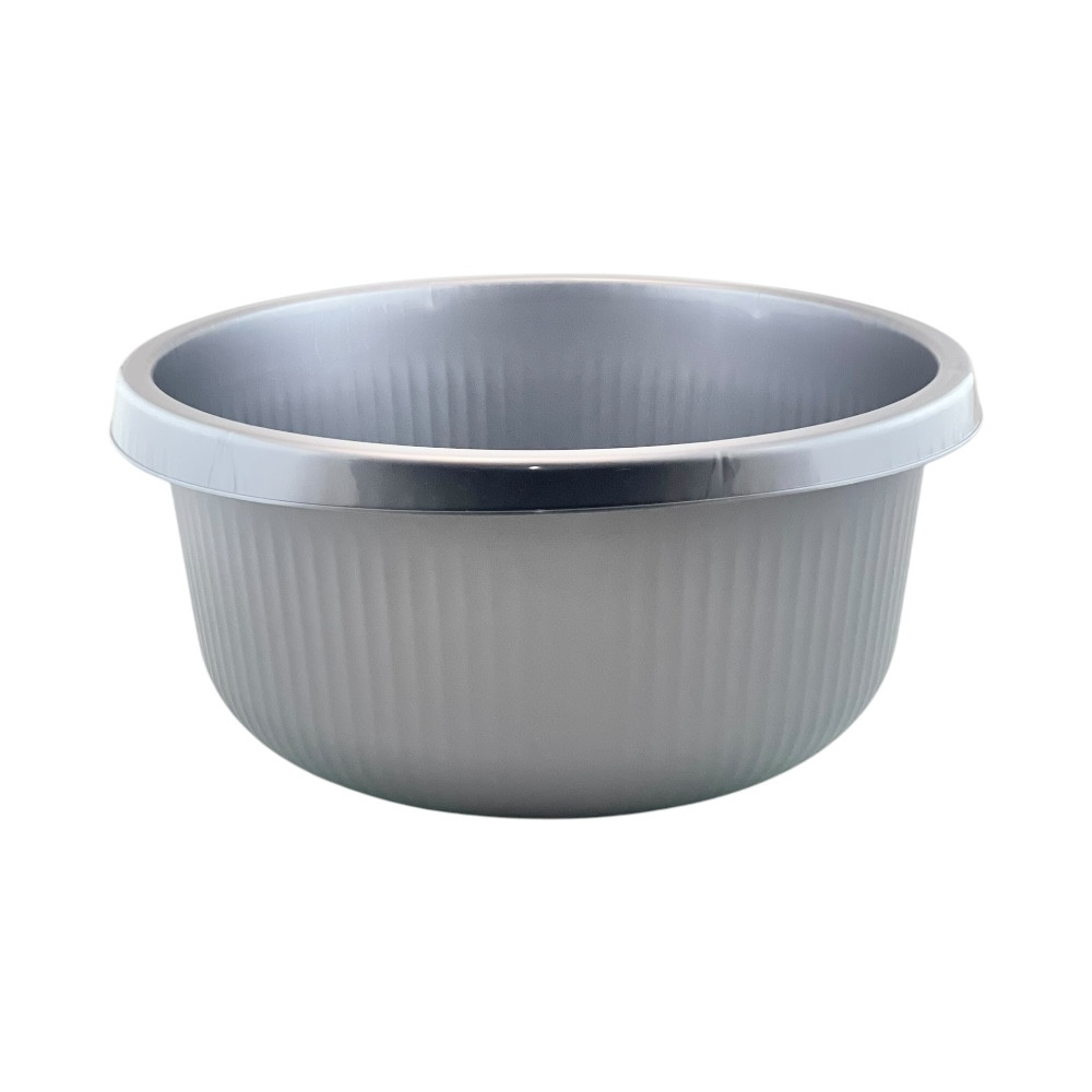 Миска пластикова 22л Санрей (металік) таз Lamela L1022-51