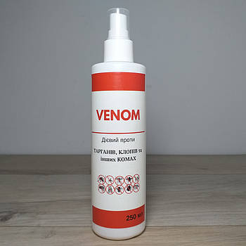 Спрей проти тарганів та інших комах Venom 250 мл (X-1491)