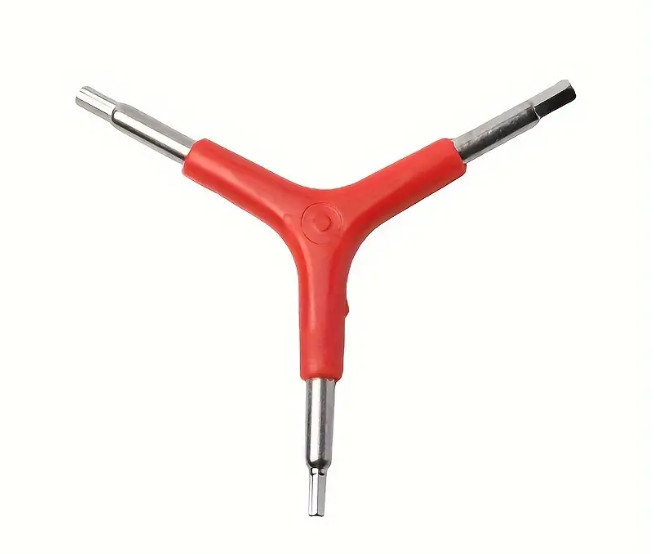 Ключ шестигранний велосипедний Y-подібний 4, 5, 6 мм