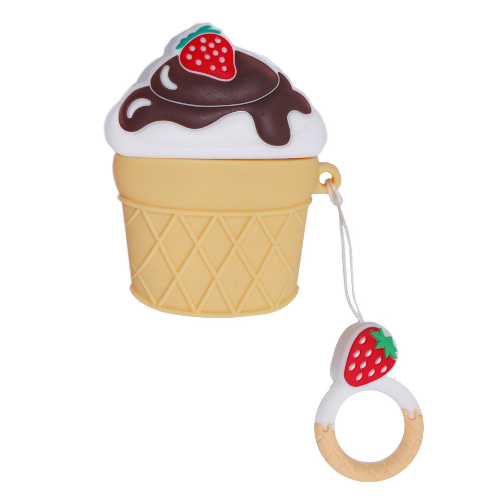 Airpods Case Emoji Series — Ice cream 1, фото 1