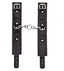 Оковы Leather Standart Leg Cuffs, Black, фото 2