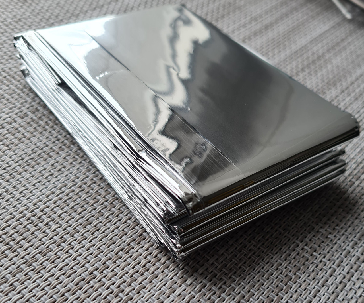 Термоодіяло аварійне простинь ковдра плівка 130×210см, фото 1