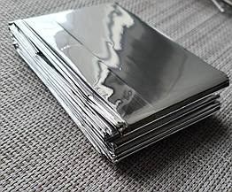 Термоодіяло аварійне простинь ковдра плівка 130×210см