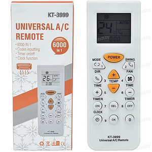 Універсальний пульт для кондиціонера KT-3999 4000 в 1