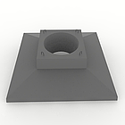 Опорна плита для анкерно-вуглової опори ОП2