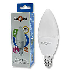 Світлодіодна LED лампа Biom свічка 10W E14 4500K BT-708 23983