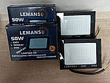 Прожектор світлодіодний Нептун LMP103-50 LEMANSO 50W 6500K IP65 3000Lm вуличний світильник LED освітлення, фото 8