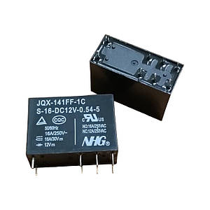 Реле JQX-141FF-1C-S-16-DC12V-0.54-5