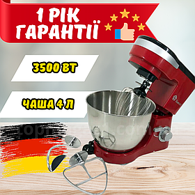 Тістоміс міксер DOMOTEC 3500 Ват. Німецькі стандарти! Планетарний міксер.