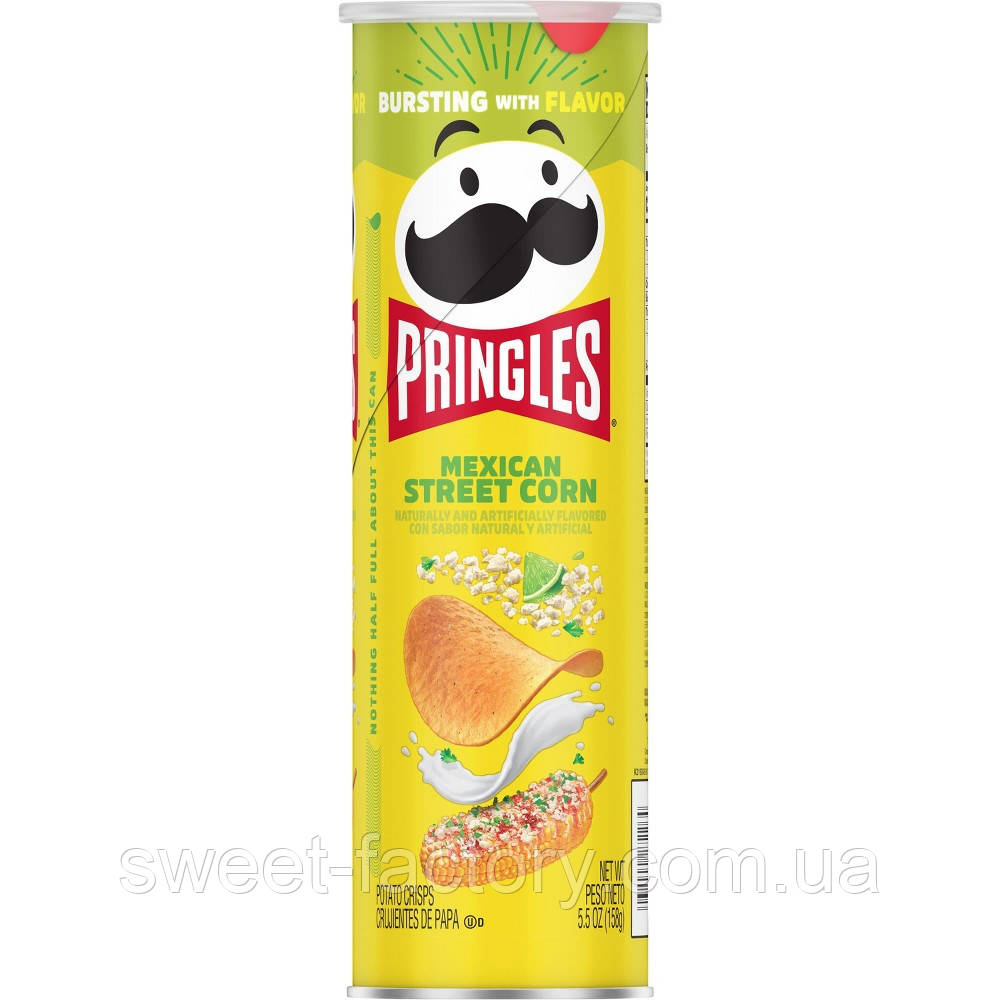 Чіпси Pringles Mexican Street Corn 158g, фото 1