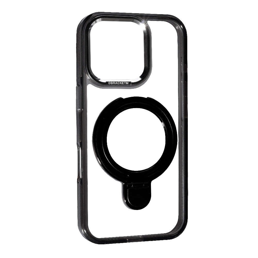 Чохол Metal Holder With Magsafe для Apple iPhone 16 Pro Black