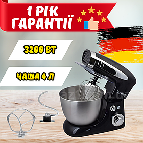 Тістоміс 3200 Вт. Rainberg. Німеччина! Тістоміс міксер з трьома насадками.