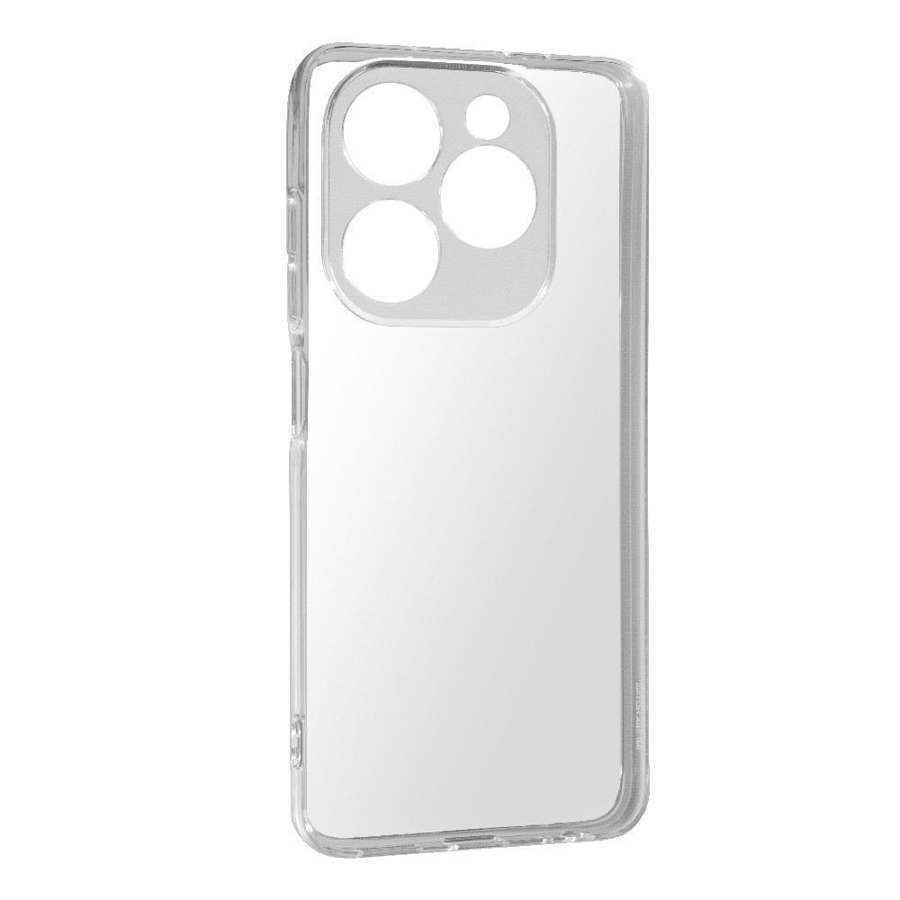 Силіконовий чохол SMTT для Tecno Spark 20 Pro Transparent