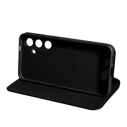 Чехол-книжка Carbon для Samsung S24 Plus Black, фото 1