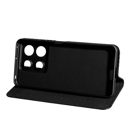 Чехол-книжка Carbon для Xiaomi Redmi Note 13 (5G) Black, фото 1