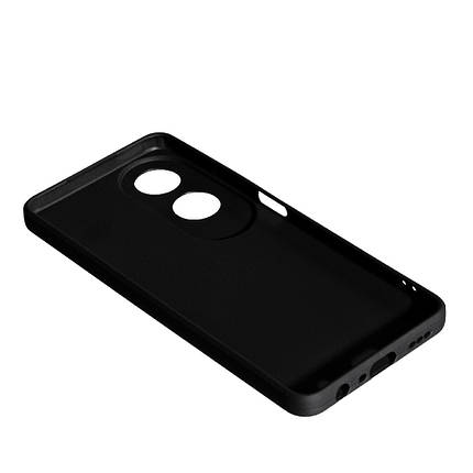 Силіконовий чохол SMTT для Oppo A60 Black, фото 3