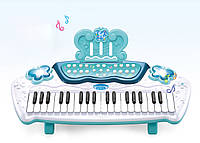 Дитяча музична установка хлопчикові Піаніно мікрофон Підсвічування 12 функцій MP3 Іграшка для розвитку моторики