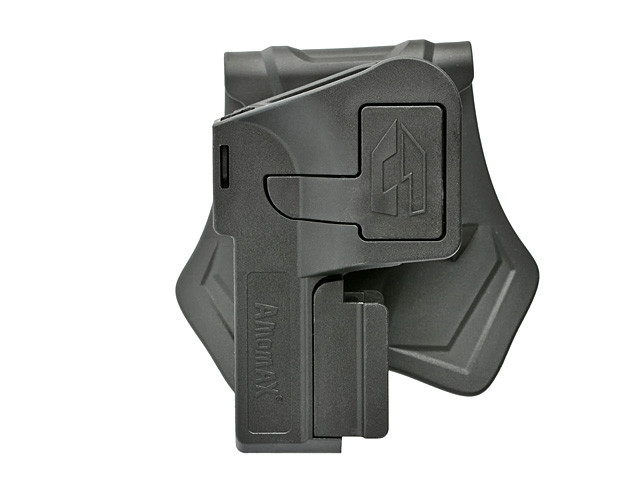 Кобура пластикова відкрита універсальна Amomax для пістолета Glock 17,19, Sig Sauer P320, Beretta M9A1 CZ P09
