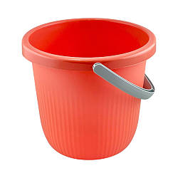 Відро 7л пластикове Санрей (кораловий) Lamela L1007-601