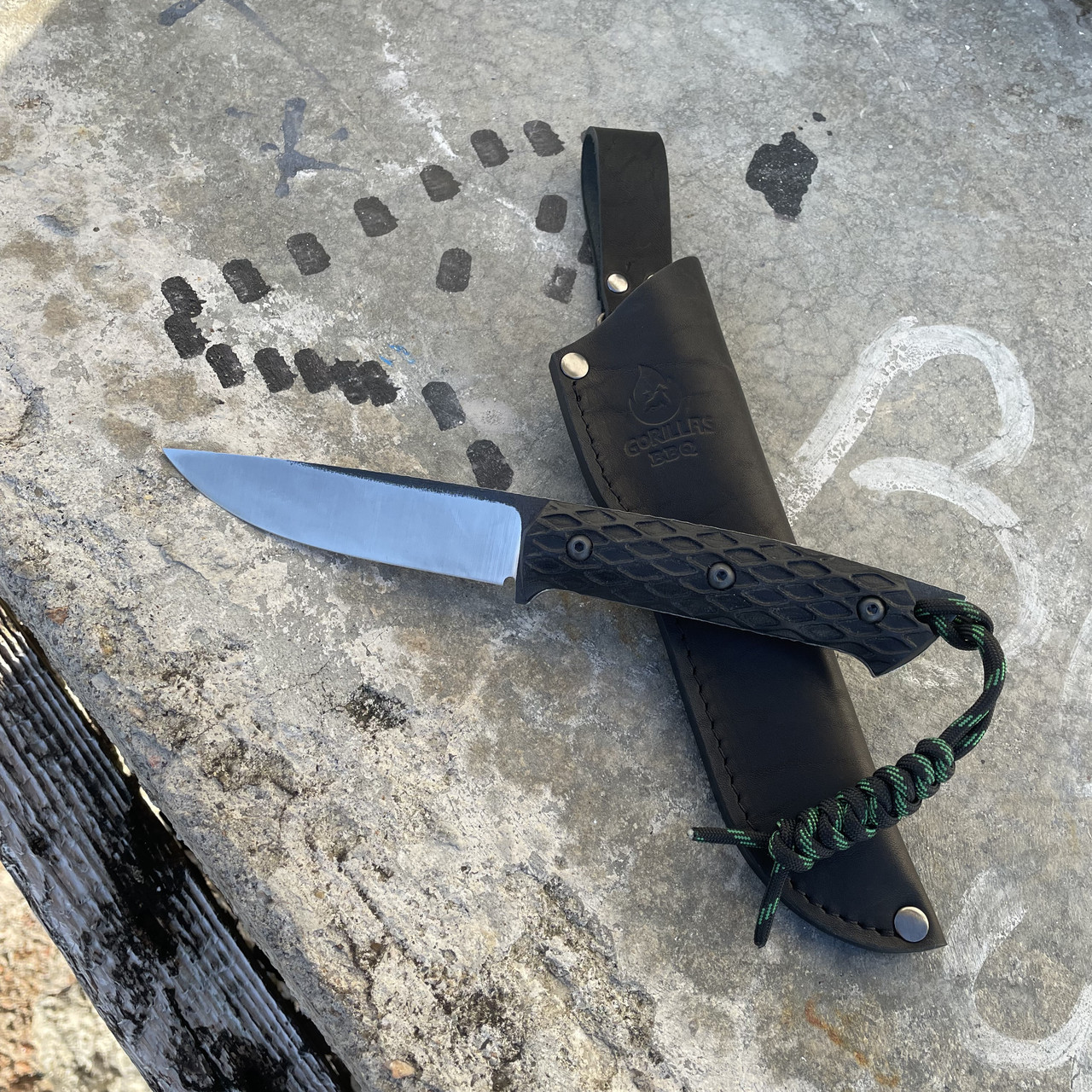 Туристичний ніж Партнер ручна работа сталь Х12МФ KN35, фото 1