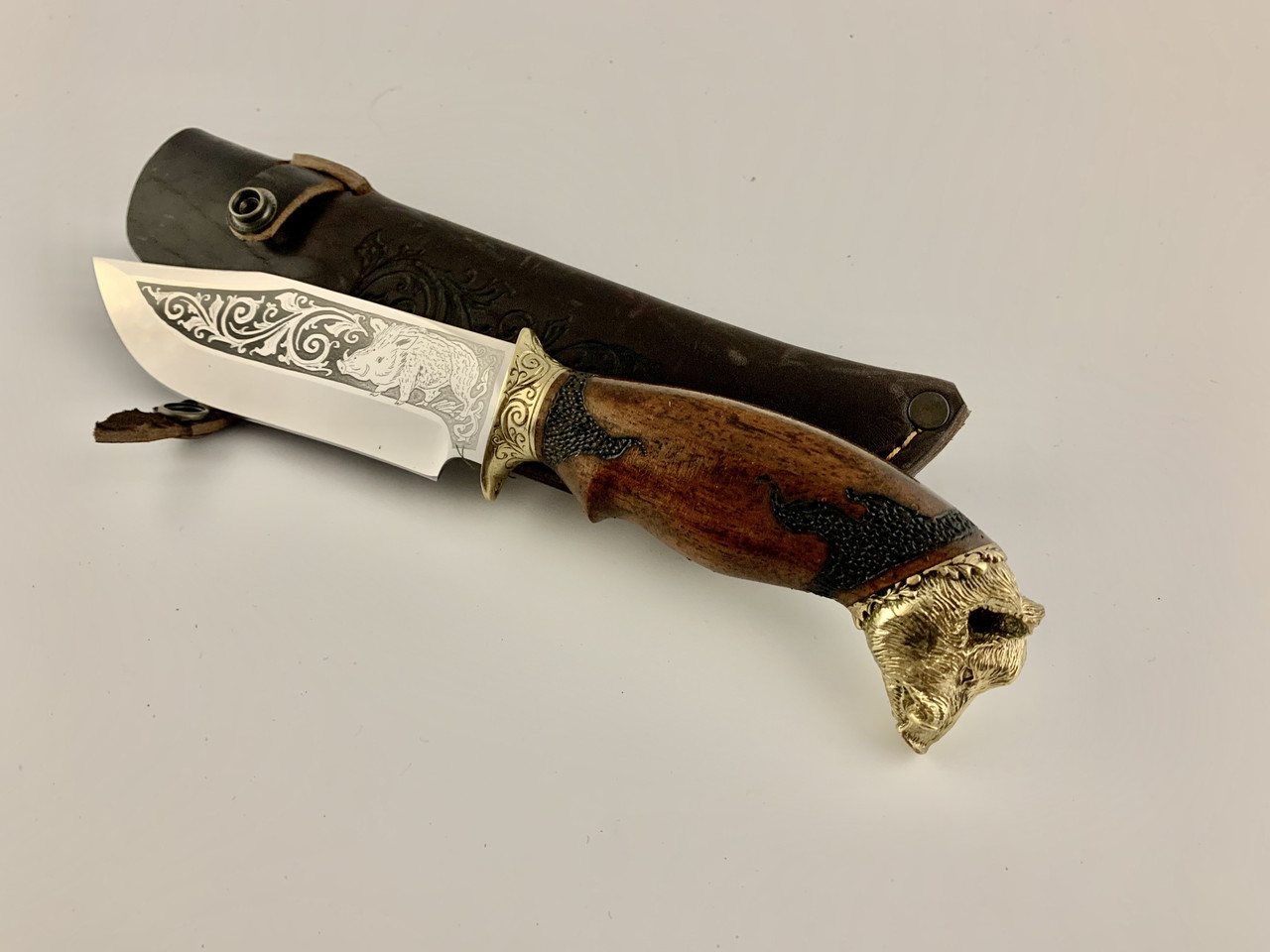 Ніж ручної роботи «Кабан» 290 мм, фото 1