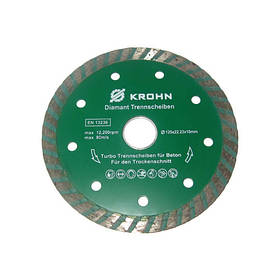 Коло алмазне відрізне 125х22.23х10 мм TW KROHN