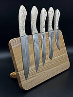 Магнітна підставка для ножів із дуба 30*20*2 см.