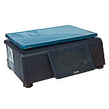 Ваги з друком етикетки  CAS CL8000-B до 15 кг, фото 4