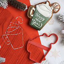 3D-формочки-вирубки для пряників "Чашка 15"