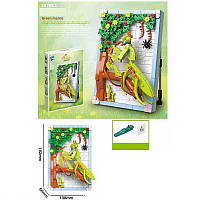 Ігровий набір Конструктор пазовий 3Д серія Комахи, Богомол, 387 деталей, в коробці
