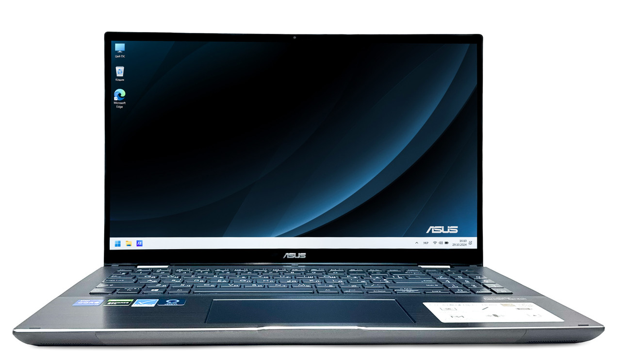 Ноутбук ASUS ZenBook 15 Flip Q528EH: Core i7-1165G7 / RAM 16 ГБ / GeForce GTX 1650 / SSD 512 ГБ / 15.6"
